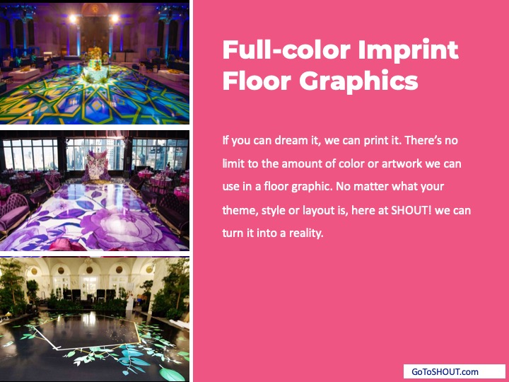 Full-Color Imprint Floor Graphics
