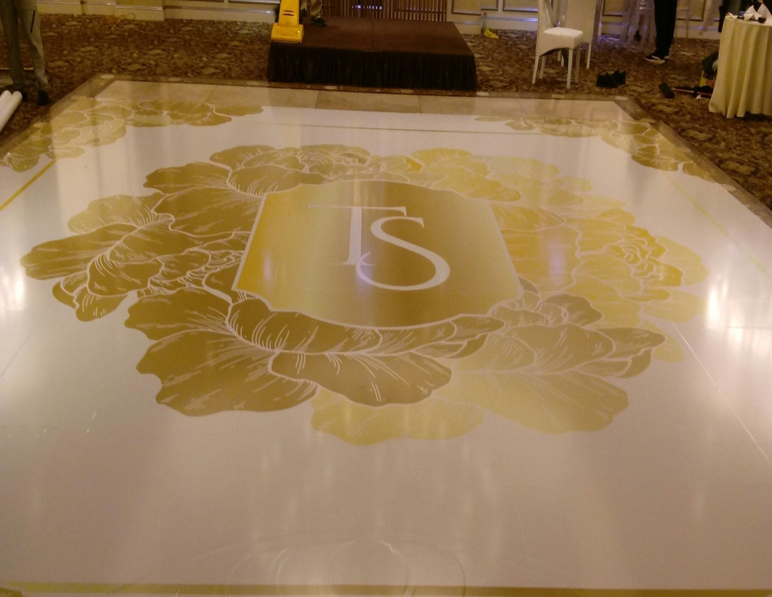 printed floor wrap